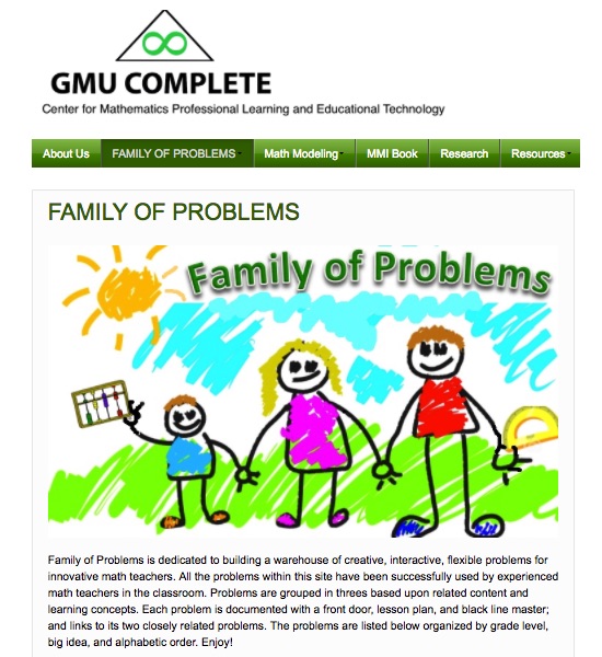 Family of Problems from Lesson Study